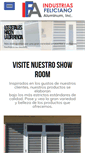 Mobile Screenshot of industriasfeliciano.com